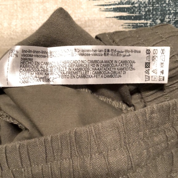 ZARA Linen Pants. - Picture 3 of 3